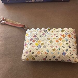 Colorful Candy Wrapper Clutch